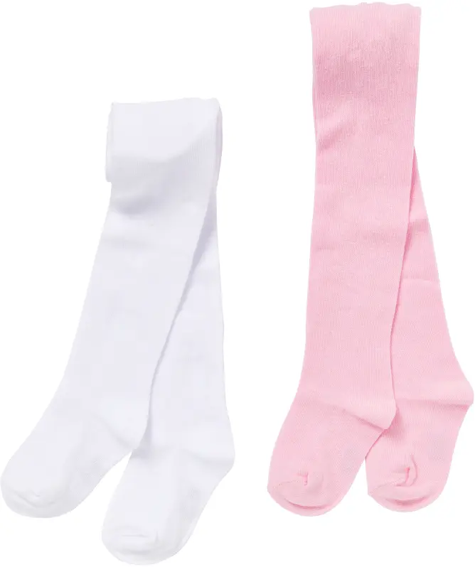 Baby-Strumpfhosen Aus Mikrofaser – 3 Paar, Elfenbein, Weich & Bequem, Für 0-6 Monate