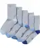 Socken grau/blau