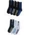Socken mit Wochentagen blau