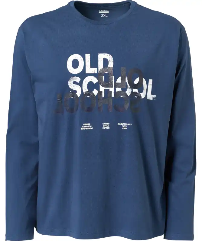 Langarmshirt mit Schriftzug