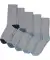 Socken grau melange