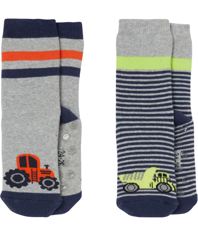 Frottee-Socken mit ABS-Druck