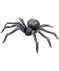 Deko-Spinne Halloween schwarz