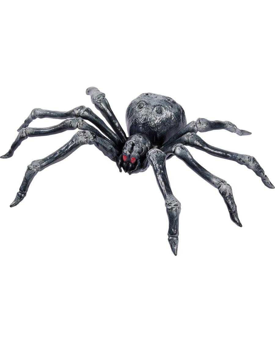 Deko-Spinne Halloween schwarz