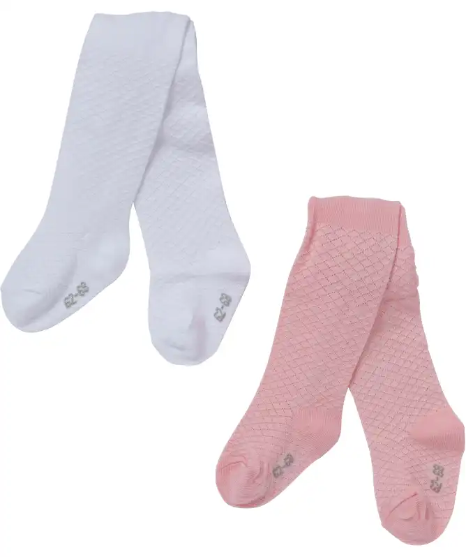 Strumpfhose mit Waffelstruktur