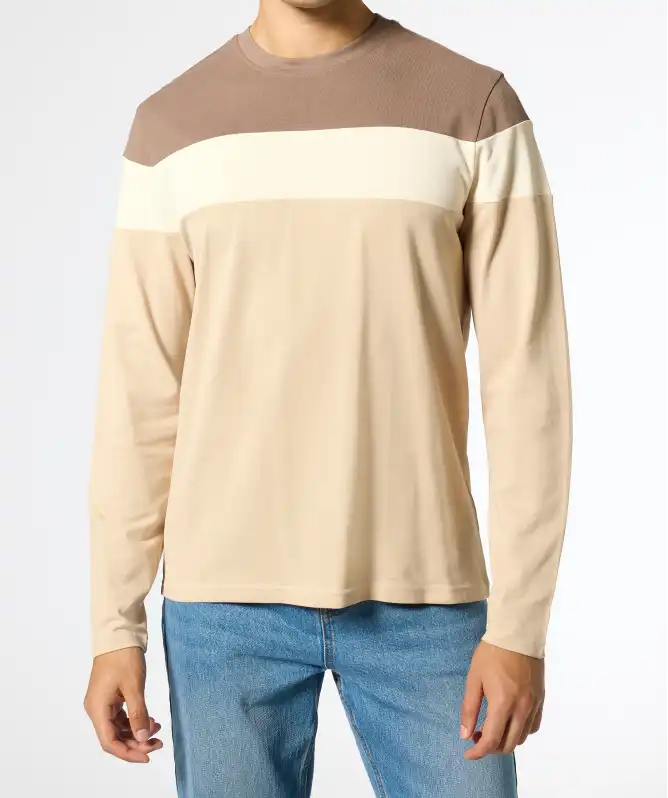 Shirt met lange mouwen in 3 kleuren