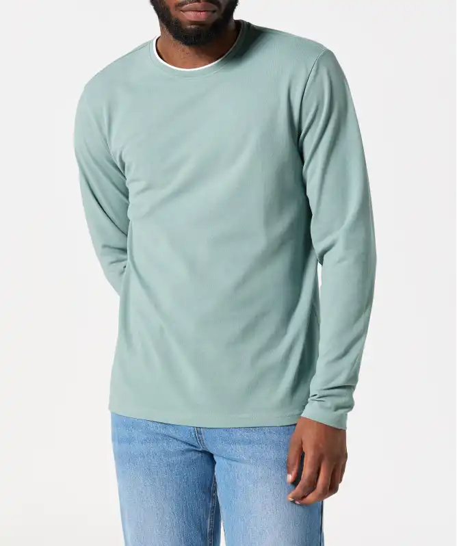 Tričko Piqué s dlouhými rukávy