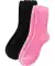 Chenille thermosokken roze