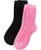 Chenille thermosokken roze