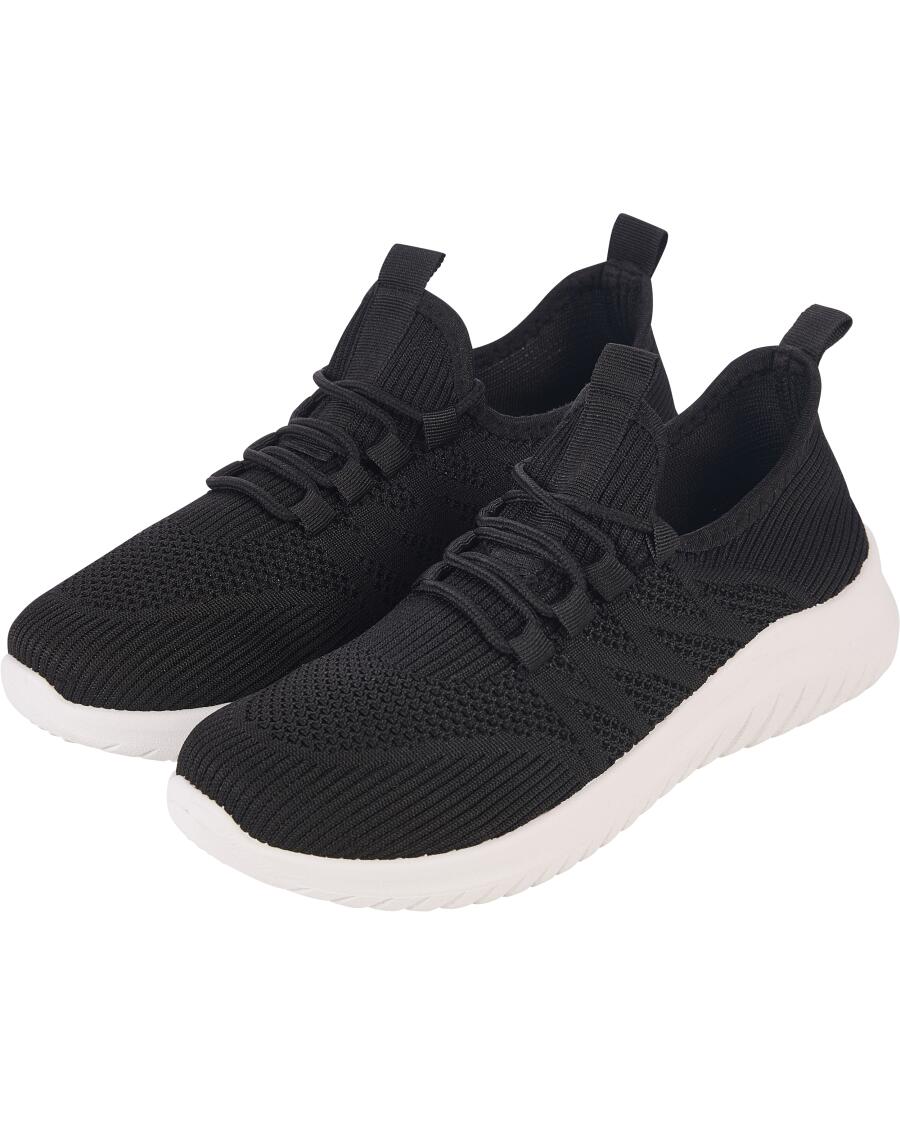 Buty sportowe z siateczki Janina, ze sznurówkami