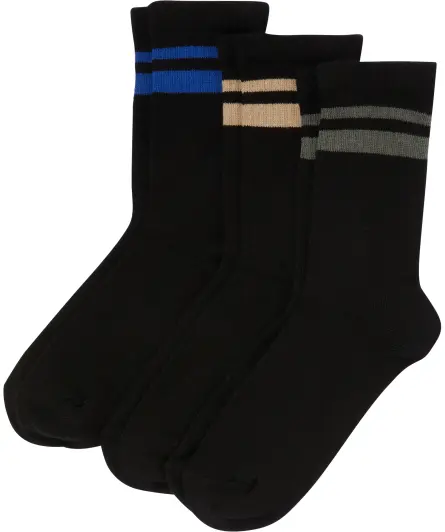 Tennissocken mit Streifen