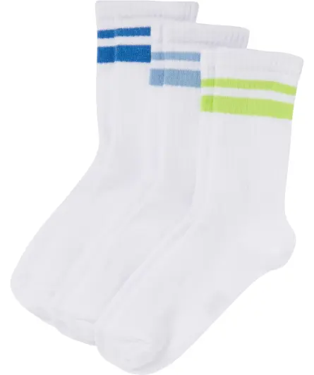 Tennissocken mit Streifen