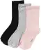 Gerippte Socken schwarz