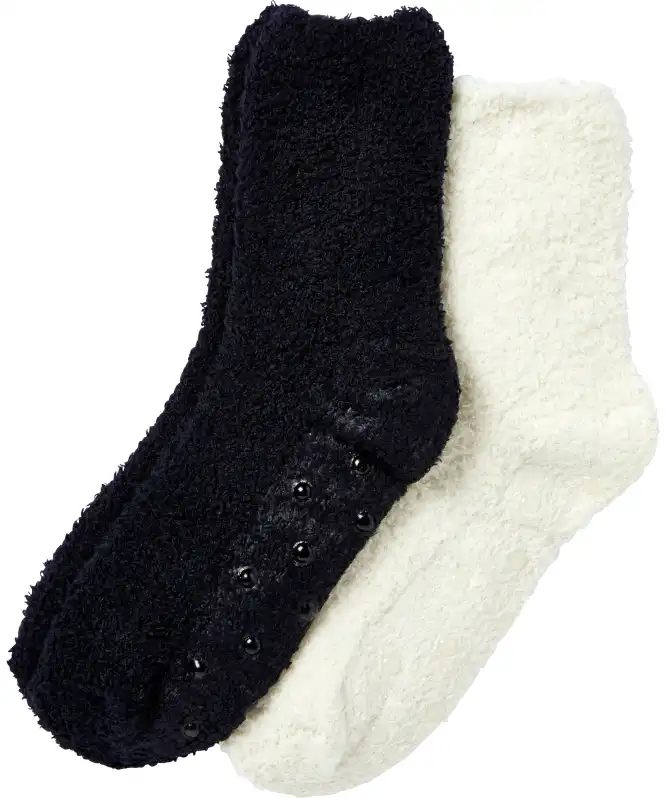Rutschhemmende Flauschsocken