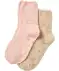 Rutschhemmende Flauschsocken rosa