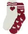 Flauschsocken rot