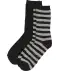 Vollfrottee-Socken schwarz/grau