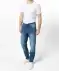 Basic jeans lengte maat 32 denimblauw