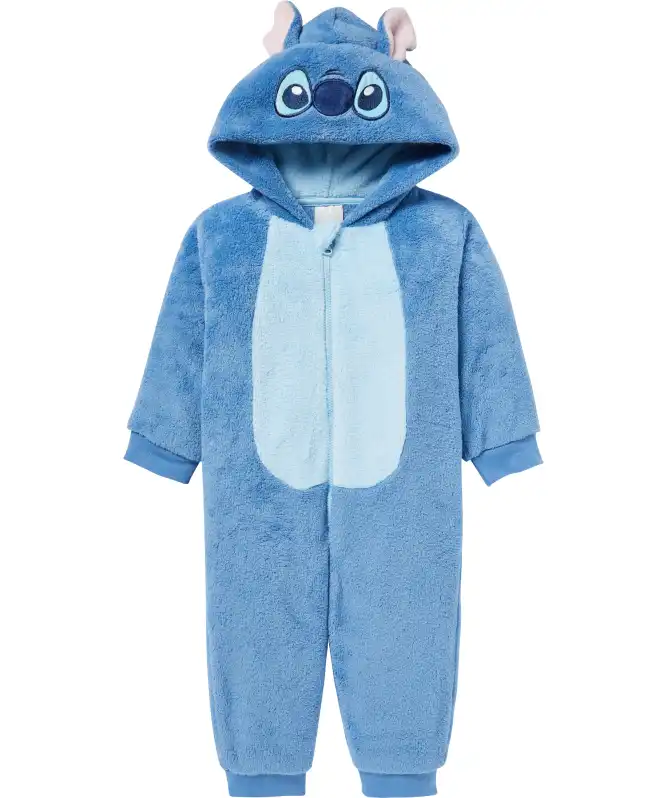 Fleece-Jumpsuit mit Reißverschluss