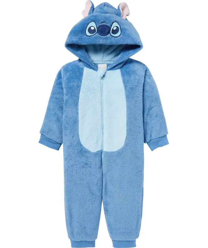Fleece-Jumpsuit mit Reißverschluss