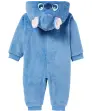 Fleece-Jumpsuit mit Reißverschluss