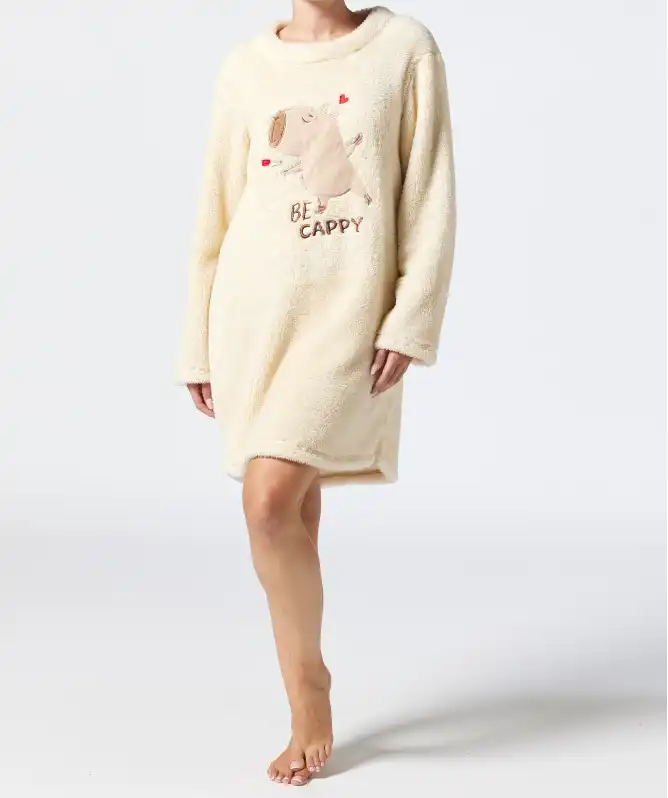 Fleece-Bigshirt Capybara