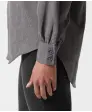 Oversized corduroy blouse