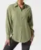Oversize Cordbluse Khaki