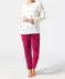 Fleece-Pyjama Herzen beere