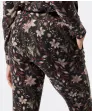 Fluffy broek met bloemenpatroon