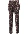 Fluffy broek met bloemenpatroon
