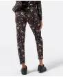 Fluffy broek met bloemenpatroon
