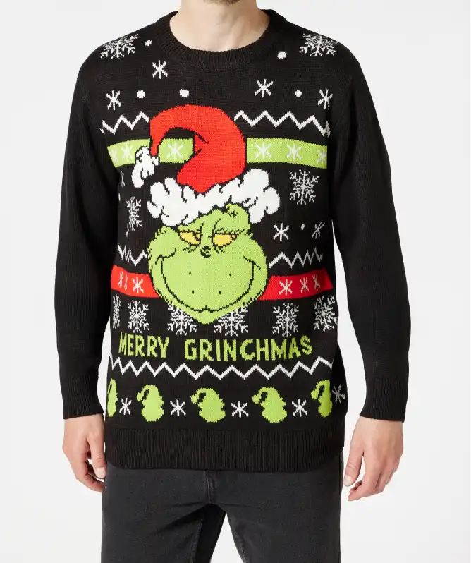 Vánoční pletený svetr