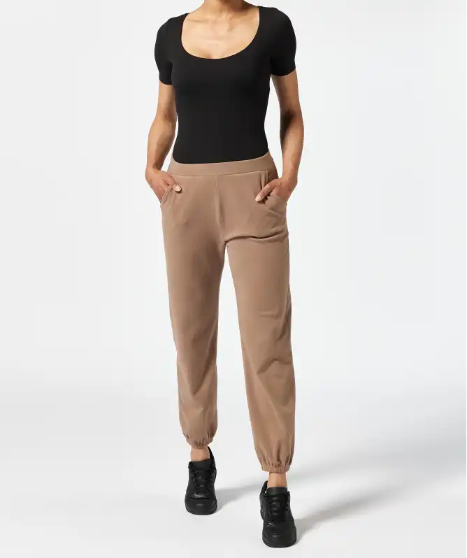 Jogginghose aus Mikrofleece