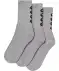 Tenisové ponožky Lotto šedá melírovaná