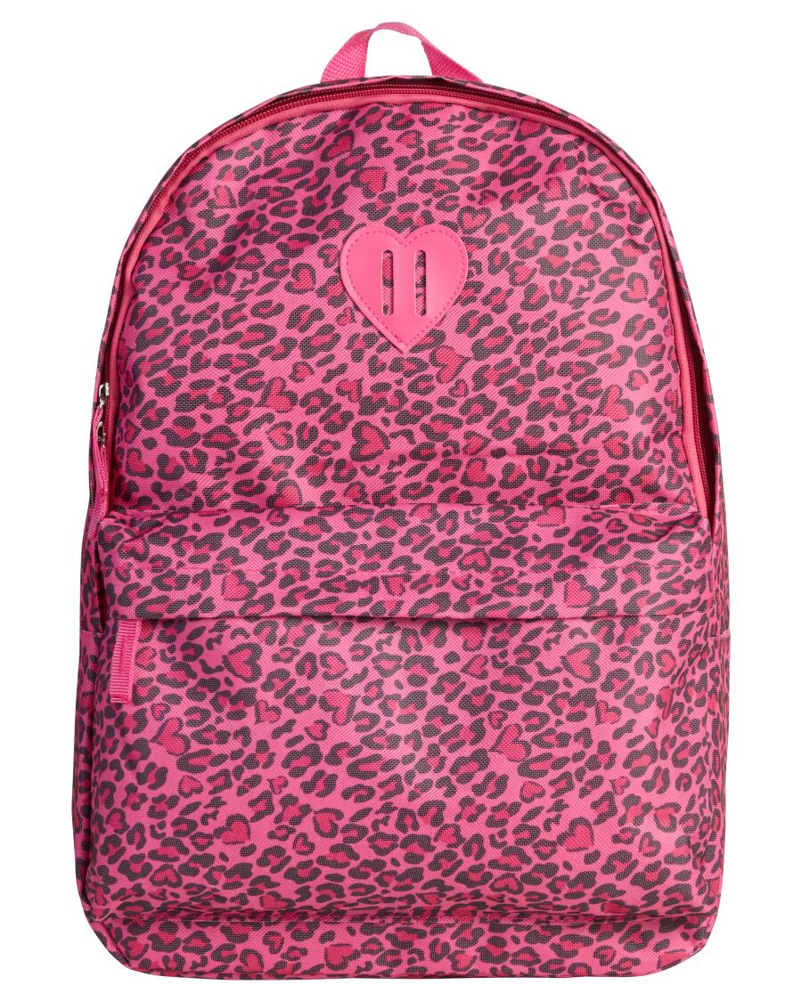 Rugzak met applicatie fuchsia