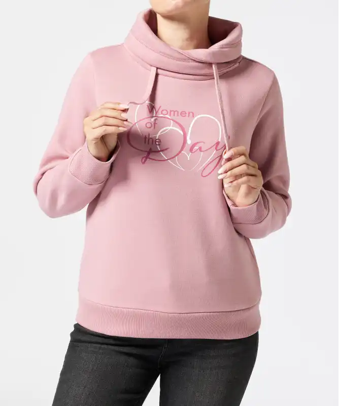 Sweatshirt in Rosa