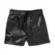 Šortky z umělé kůže