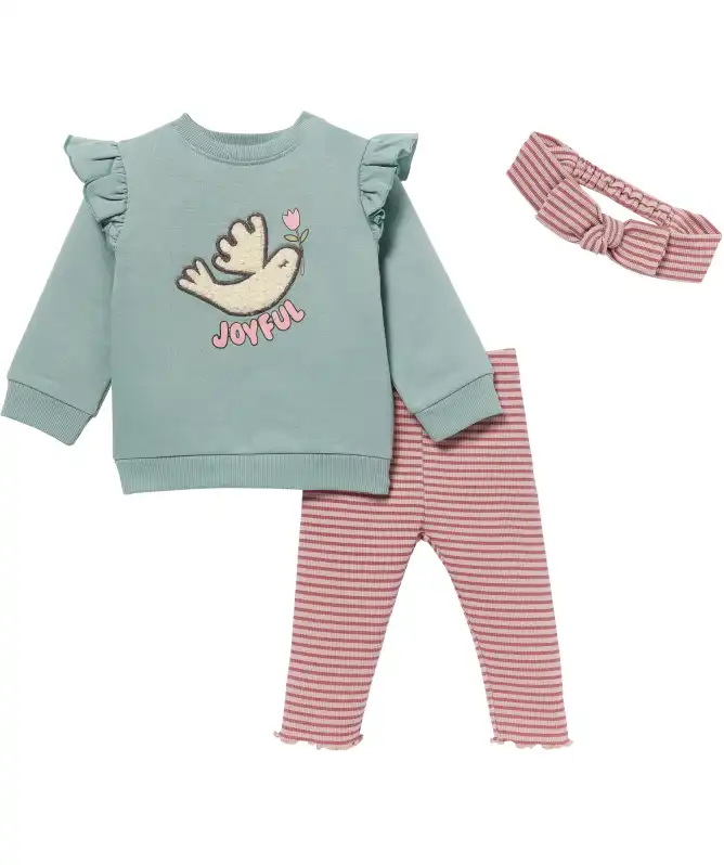 Stirnband + Sweatshirt + Leggings