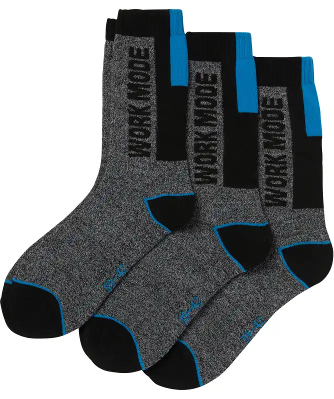 Arbeitssocken mit Schriftzug