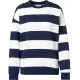 Sweatshirt mit Blockstreifen