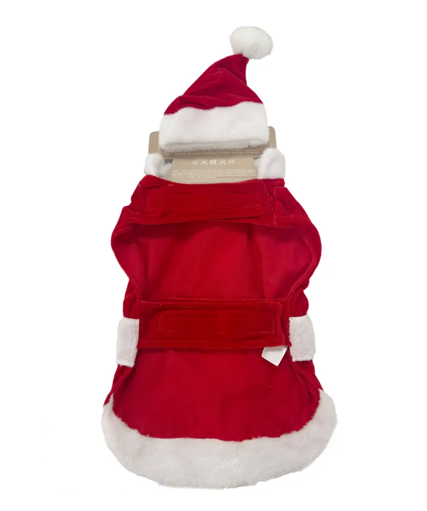 Kerstkostuum voor Honden en Katten met Kerstmanpop - Santa's Reindeer