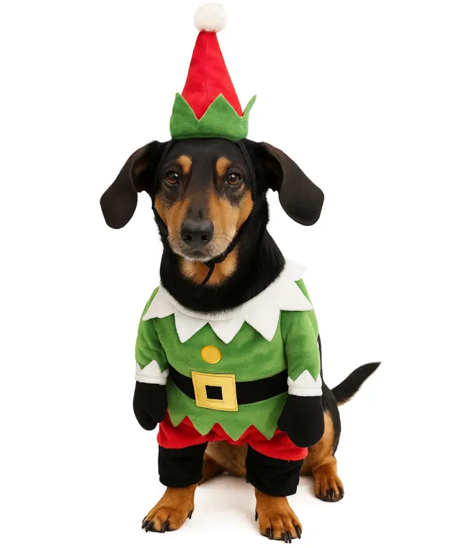 Hundekostüm Weihnachten