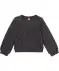 Sweatshirt met tule strikjes donker grijs