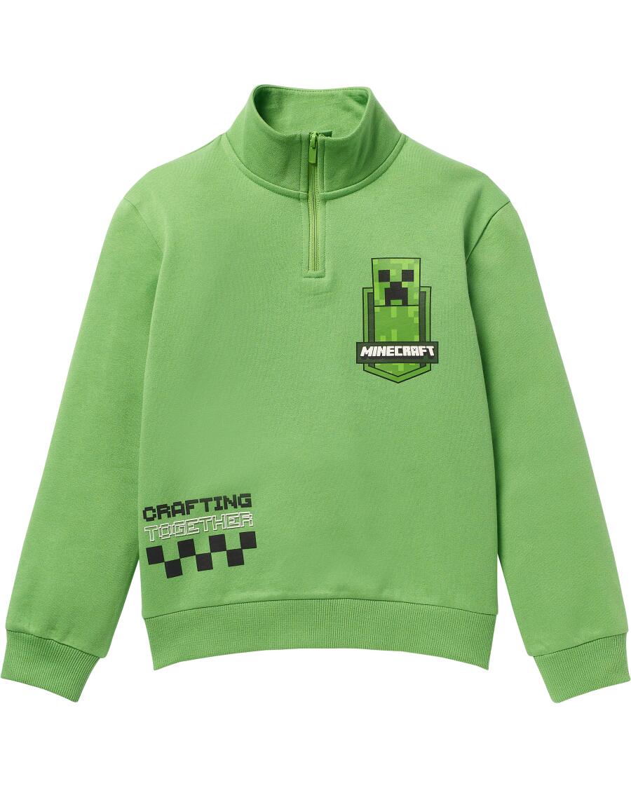 Minecraft Sweatshirt grün