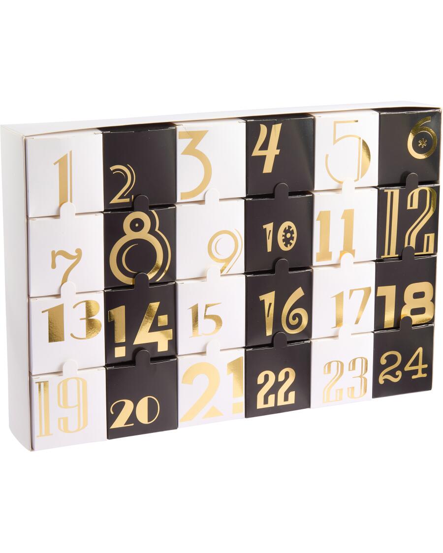 Adventkalender lades zwart