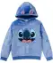 Flauschpullover blau