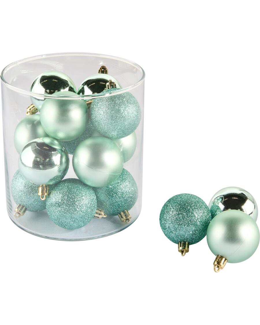 Christbaumkugeln mintgrün