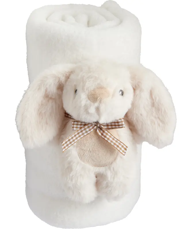 Babydecke + Kuscheltier