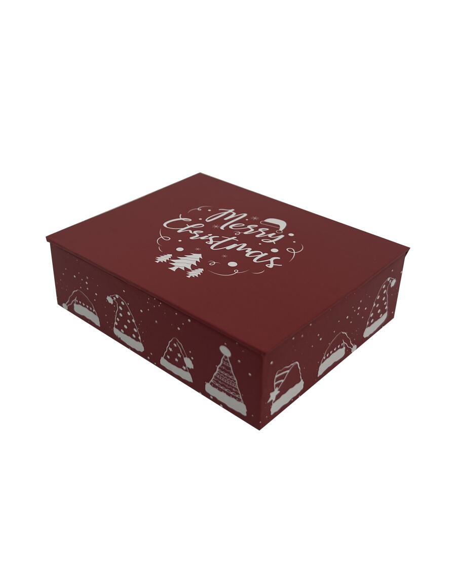 Geschenkdoos Kerst rood